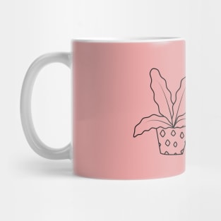 Plant with text Mug